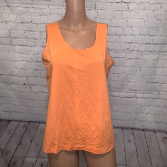 Chico's Tops - Chico’s Womens Orange Tanktop